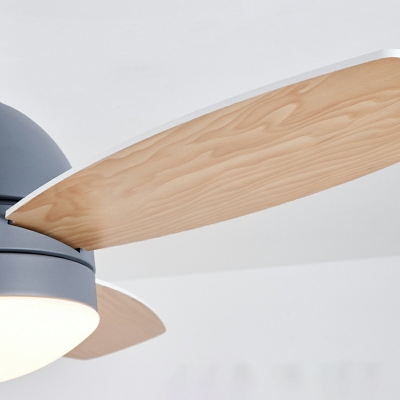 Contemporary Third Gear Geometrical Flush Mount Ceiling Light Fixtures Acrylic Ceiling Mounted Fan Light