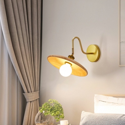 Wall Sconce Lighting Modern Style Wood Wall Lighting For Bedroom