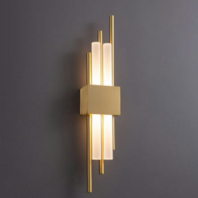 2 Lights Sconce Light Contemporary Style Acrylic Wall Sconce For Living Room