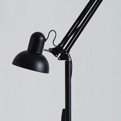 Metal Swing Arm Floor Light Simplicity Single Light Floor Lamp