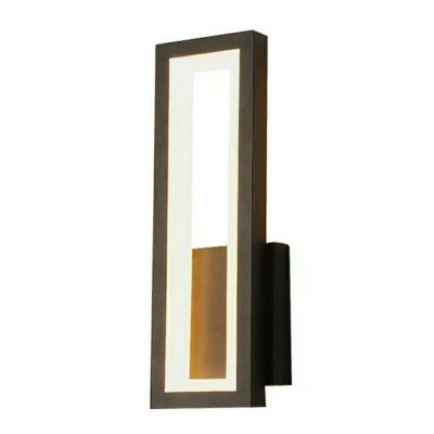 1 Light Sconce Light Contemporary Style Acrylic Wall Sconce Lighting For Living Room