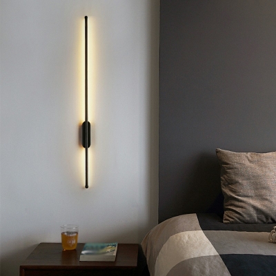1 Light Sconce Light Fixture Contemporary Style Acrylic Sconce Light Fixture For Bedroom Warm Light