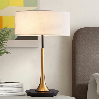 Contemporary 1 Light Nightstand Lamps Metal Table Lamps for Living Room
