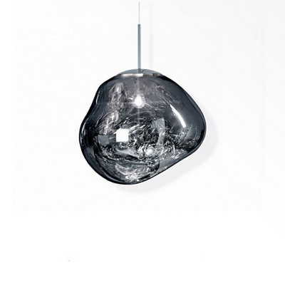 Contemporary Crystal Glass Hanging Lights Ambient Lighting Indoor