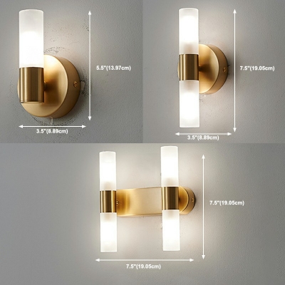 Wall Sconce Lighting Modern Style Acrylic Wall Mount Light For Living Room