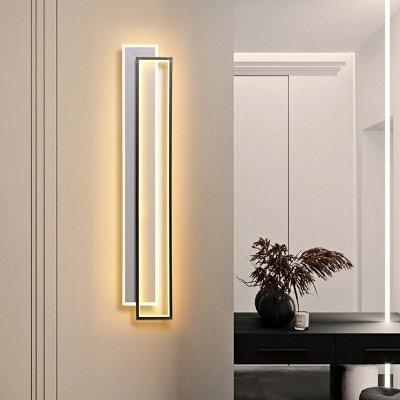 2 lights Wall Sconce Lighting Contemporary Style Acrylic Wall Mount Light For Living Room