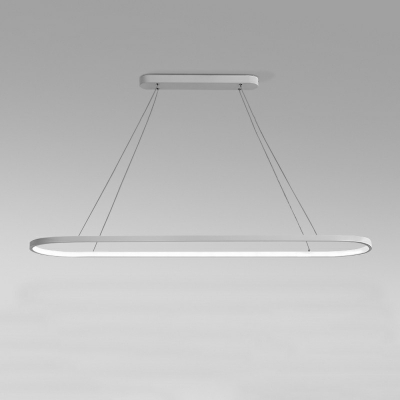 Contemporary Acrylic Island Lighting Fixtures Single Tier Metal Chandelier Light Fixture