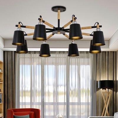 Modern Chandelier Lighting Fixtures Nordic Style Hanging Ceiling Light for Living Room