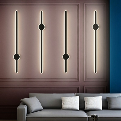 Modern Simplicity Led Wall Sconce Linear Nordic Style Sconce Light Fixtures for Bedroom