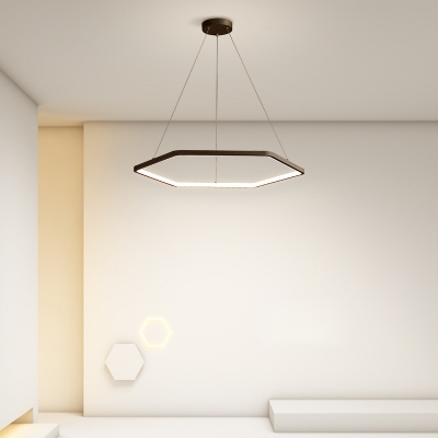 Pendant Light Modern Style Acrylic Hanging Ceiling Light for Living Room