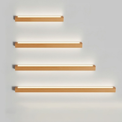 Wall Sconce Lighting Modern Style Wood Wall Lighting Fixtures For Bedroom
