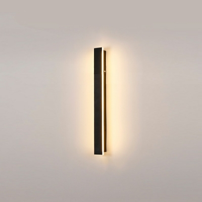 1 Light Sconce Light  Modern Style Acrylic Wall Lighting Fixtures For Courtyard Warm Light