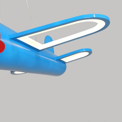 Contemporary Aircraft Chandelier Light Fixture Acrylic Pendant Chandelier
