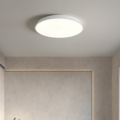 Disk Shape Flush Mount Ceiling Light Fixture 2