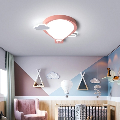 Flush-Mount Light Fixture Children's Room Style Acrylic Flush Mount Light Fixtures for Living Room