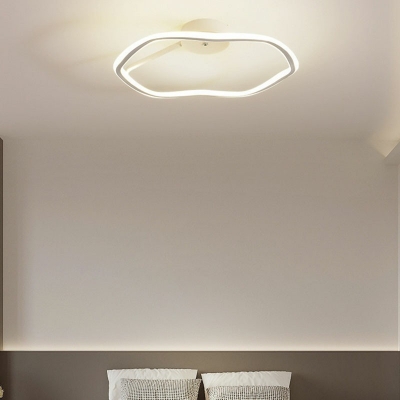 Modern Flush Mount Ceiling Light Simple Style 2.8