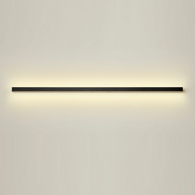Modern Linear Wall Sconces Metal 1-Light Wall Sconce Lighting Indoor