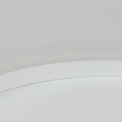 Nordic Style Aluminum Ceiling Lamp LED White Flush Mount Lighting for Bedroom