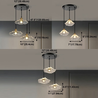 1 Light Bowl Pendant Lighting Fixtures Modern Style Glass Pendant Lamp in Beige
