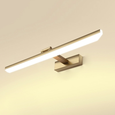 Contemporary Vanity Sconce Lights Ambient Lighting Metal LED Light For Bathroom