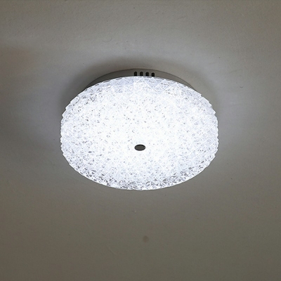 Cryctal Shade Flush Mount Ceiling Light Geometric LED Flush Mount Light