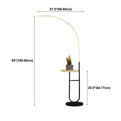Contemporary Floor Lamp Simple Style LED Floor Lighting for Living Room