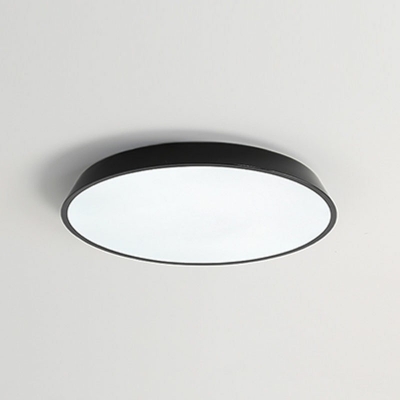 Disk Shape Flush Mount Ceiling Light Fixture 2