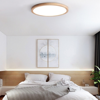 Flush-Mount Light Modern Style Acrylic Flush Light Fixtures for Living Room