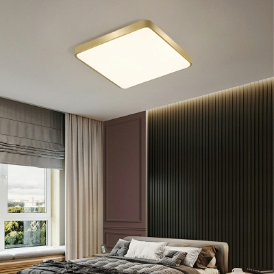 Contemporary Flush Mount Ceiling Light Fixtures LED Close to Ceiling Lamp for Bedroom