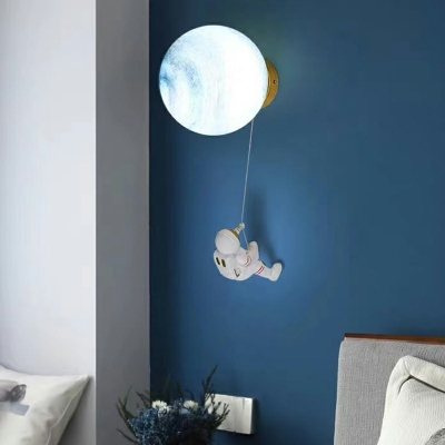 Modern Wall Mounted Light Fixture Creative Kid's Room Wall Lamp Sconce