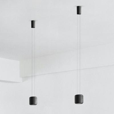 1 Light Pendant Light Modern Style Metal Pendant Light Fixture for Living Room
