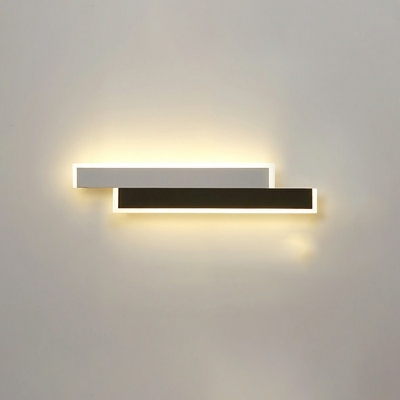 2 lights Wall Sconce Lighting Modern Style Acrylic Wall Mount Light For Living Room