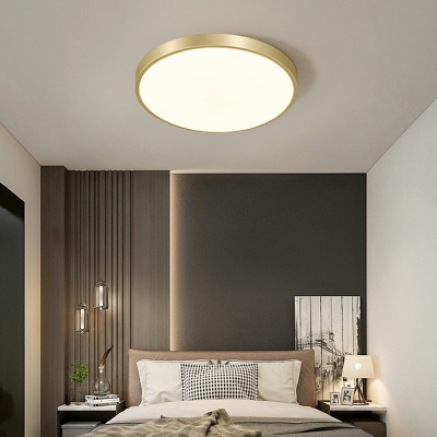 Contemporary Flush Mount Ceiling Light Fixtures LED Close to Ceiling Lamp for Bedroom