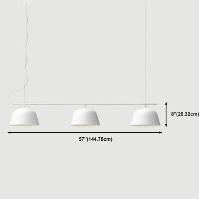 3 Lights Vintage Island Lighting Fixtures Industrial Chandelier Lighting Fixtures for Dining Room