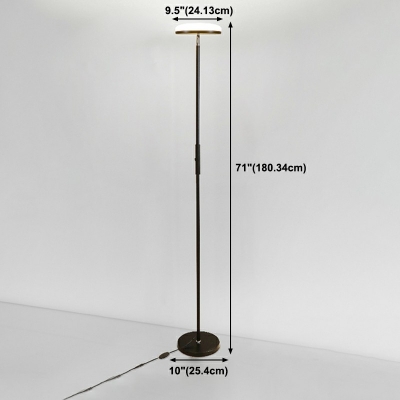 Modern Floor Light Minimalism Metal Linear Floor Lamp LED Lighting