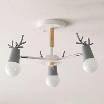 Modern Minimalist Pendant Chandelier Nordic Style Hanging Ceiling Light for Living Room