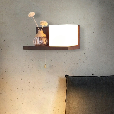 Sconce Light Modern Style Glass Wall Lighting Fixtures For Living Room