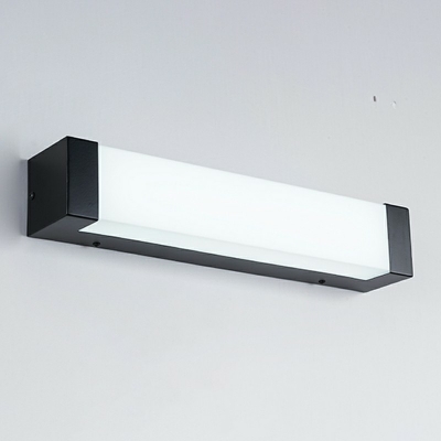 Black Wall Sconce Lighting Modern Simplicity LED Wall Mount Lights for Living Room
