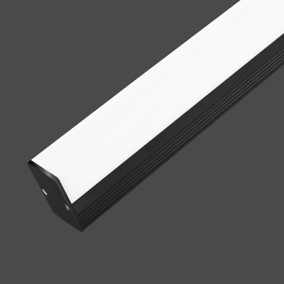 Minimalistic White Light Linear Vanity Light Fixtures Metal and Acrylic Led Vanity Light Strip