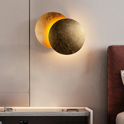 Adjustable Modern Wall Sconces Lighting Fixtures Ring Minimal Lighting Fixtures for Bedroom