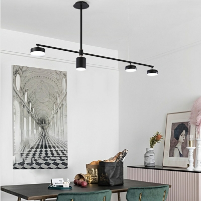 Contemporary Island Lighting Minimalism LED Chandelier Lighting Fixtures for Living Room