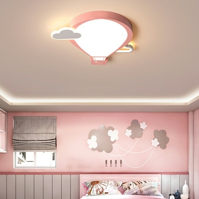 Flush-Mount Light Fixture Children's Room Style Acrylic Flush Mount Light Fixtures for Living Room