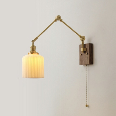 Wall Light Fixture Contemporary Style Ceramics Sconce Light Fixture For Bedroom