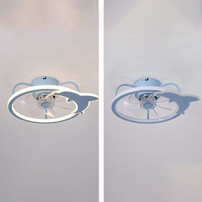 2 Lights Round Flush Light Fixtures Modern Style Metal Flush Mount Ceiling Light in Clear