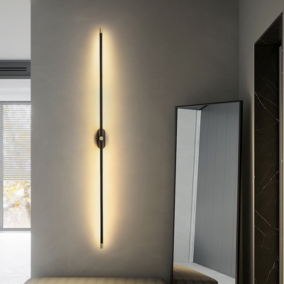 Contemporary Linear Wall Lighting Fixtures Metal Wall Mount Light Fixture