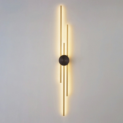Modern Linear Wall Sconces Metal Wall Sconce Lighting for Bedroom
