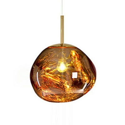 Glass Shade Modern Farmhouse Pendant Lighting Bedroom Suspension Lamp