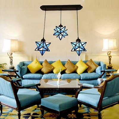 Tiffany Stained Glass Hanging Lights for Dining Room and Living Room
