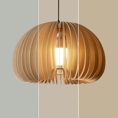 Asian Single Pendant Lights Acrylic Lighting for Living Room and Bedroom