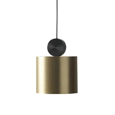 Contemporary Pendant Lights Metal Hanging Ceiling Lights for Bedroom in Bronze